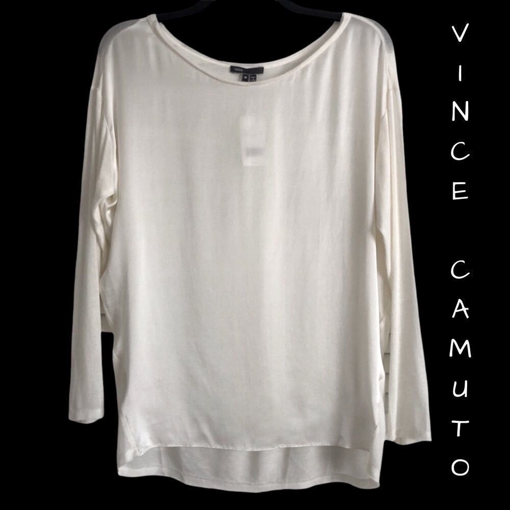 🆕🔥Vince Camuto Silk Blouse/Sweater